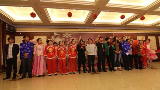 年会演职人员合影